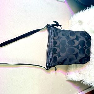 Coach black crossbody